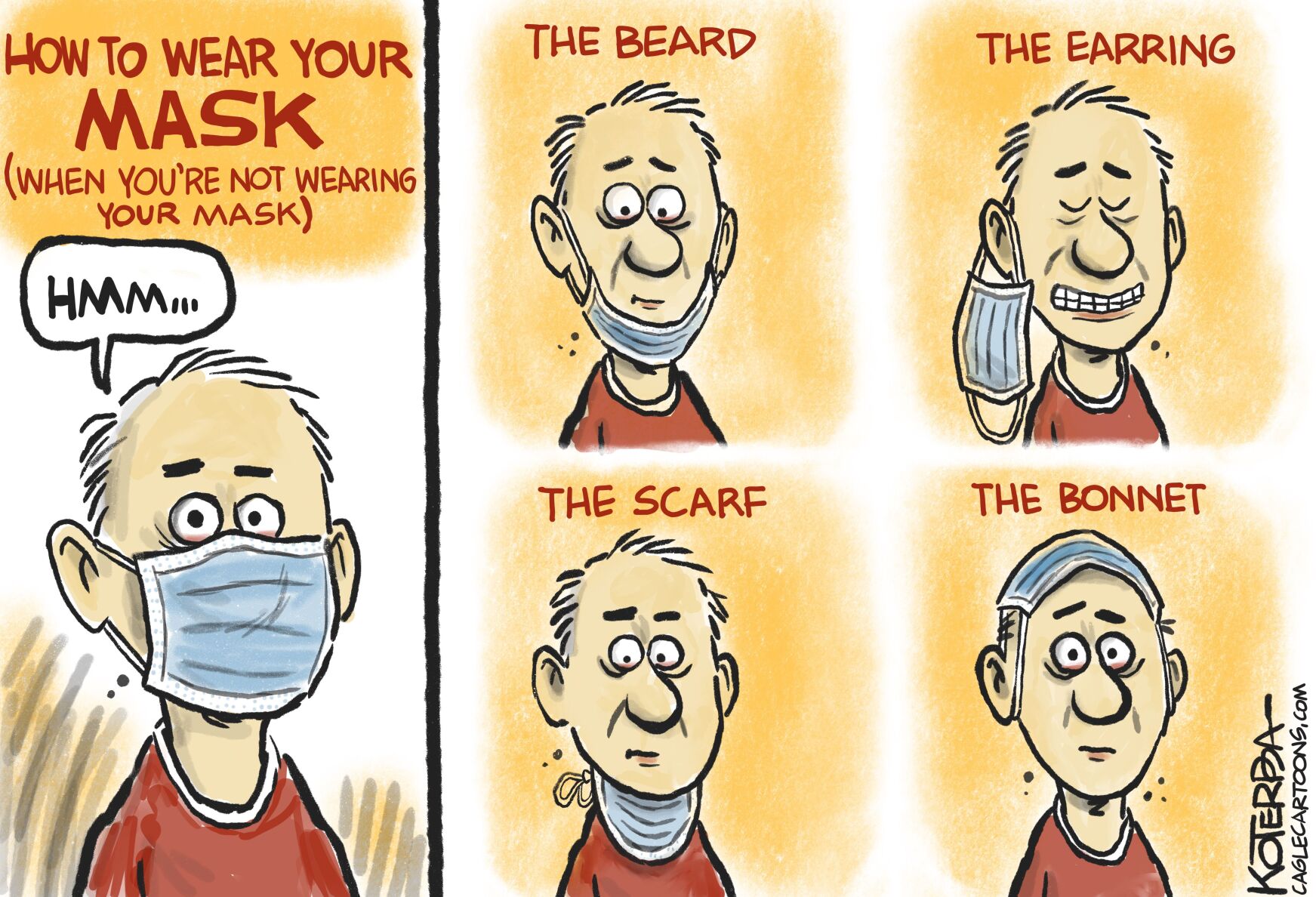 How to wear your mask